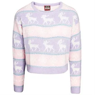 pull-moche-noël-rose-femme-créagift