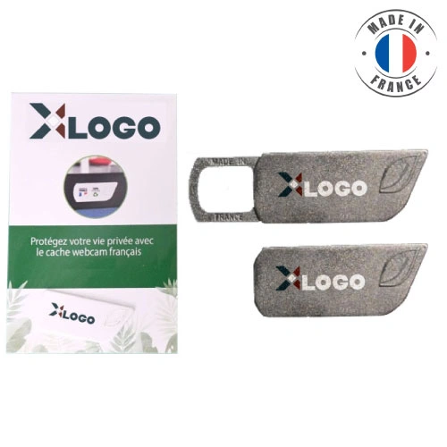 Cache webcam personnalise avec logo