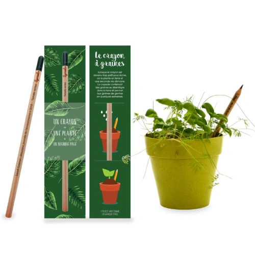 Crayon a planter personnalisable