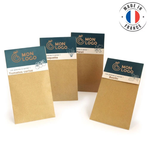 sachets de graines publicitaires made in France