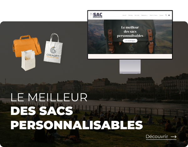 Site sac personnalisable